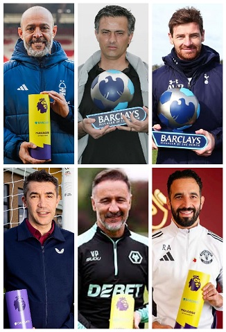 Question of the Day November 2025 33 Portugal Premier League Mangers of the Month