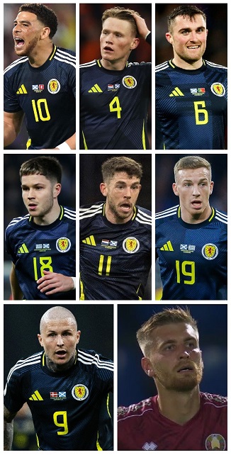 Question of the Day November 2025 27 2025 Scotland Goalscorers
