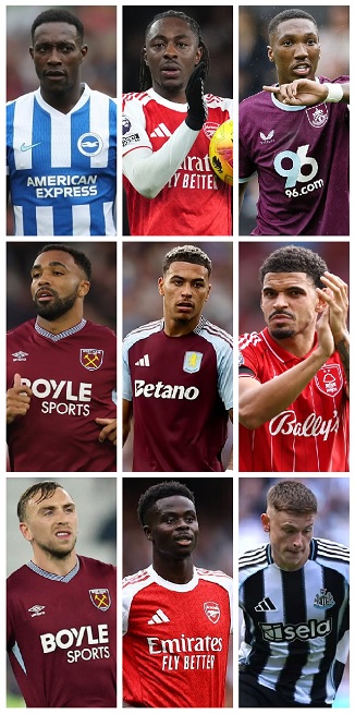 Question of the Day November 2025 14 English Premier League Goalscorers 2025-26