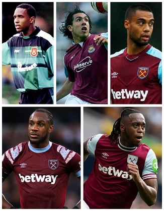 Question of the Day December 2025 18 West Ham United Foreign Hammers of the Year Winners
