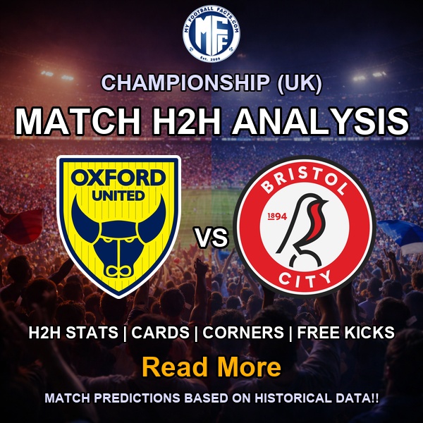 Championship UK Oxford Utd Bristol City