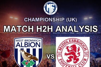 Championship UK West Brom Middlesbrough