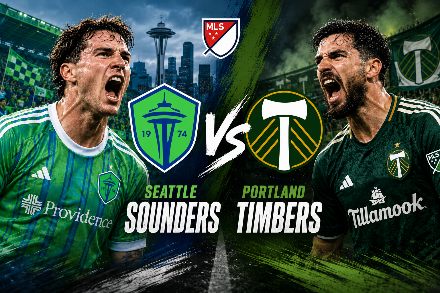 Seattle Sounders vs Portland Timbers