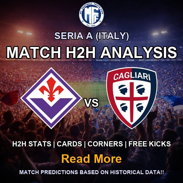 Seria A Italy Fiorentina Cagliari