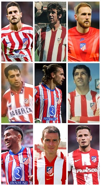 Question of the Day February 2026 22 Atlético Madrid Top Appearances