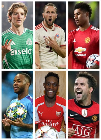 Question of the Day February 2026 21 English UEFA Champions League Hat-Tricks
