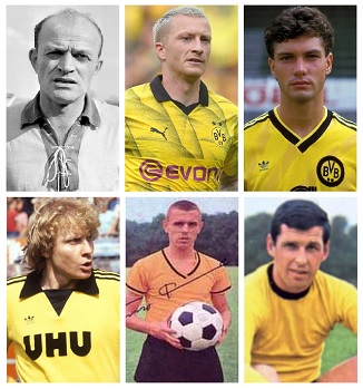 Question of the Day February 2026 15 Borussia Dortmund Top Goalscorers
