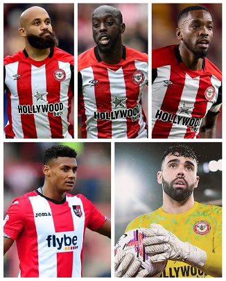 Brentford FC Players Sold for the Highest Fees