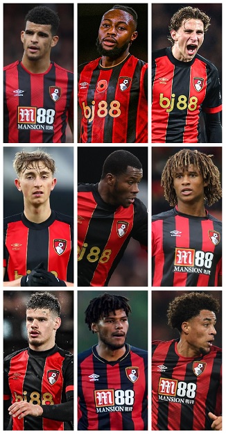 AFC Bournemouth Players Sold for the Highest Transfer Fees