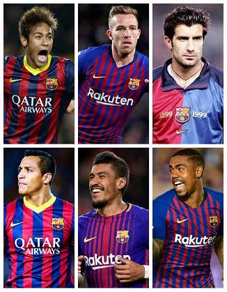 Barcelona Players sold for the Highest Transfer Fees