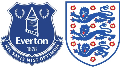 Everton England Players