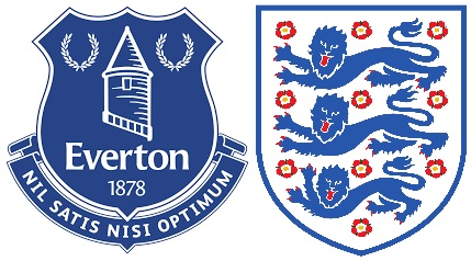 Everton England Players