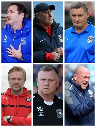 Question of the Day April 2026 28 Coventry City Managers