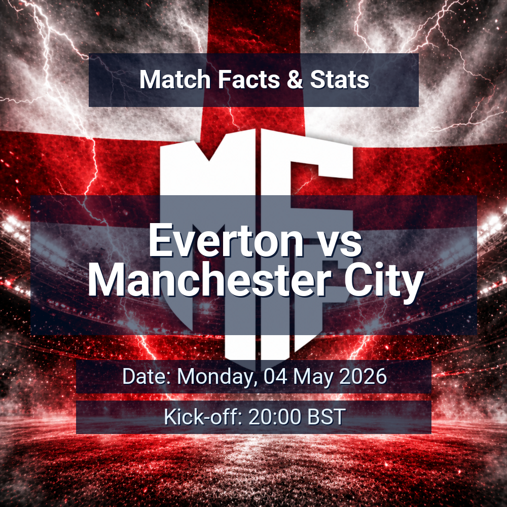 Everton vs Manchester City