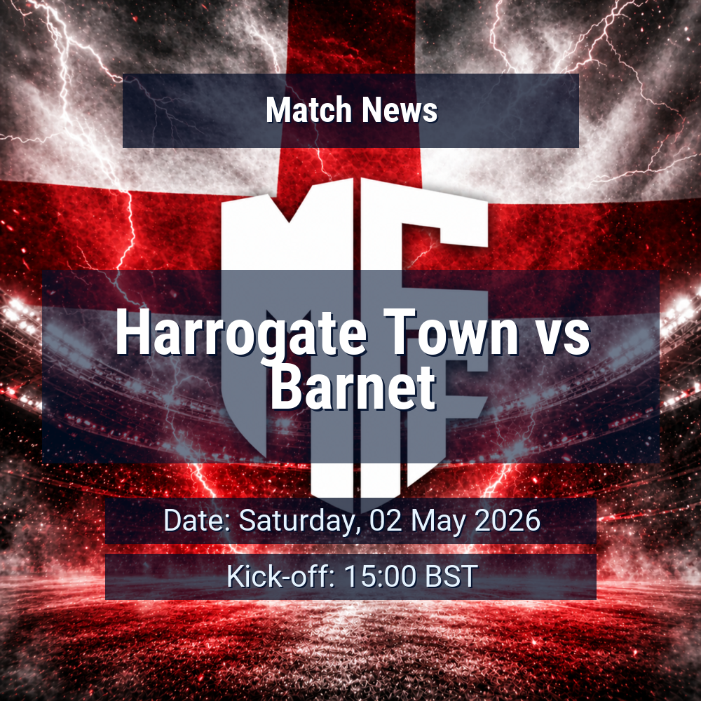 Harrogate Town vs Barnet