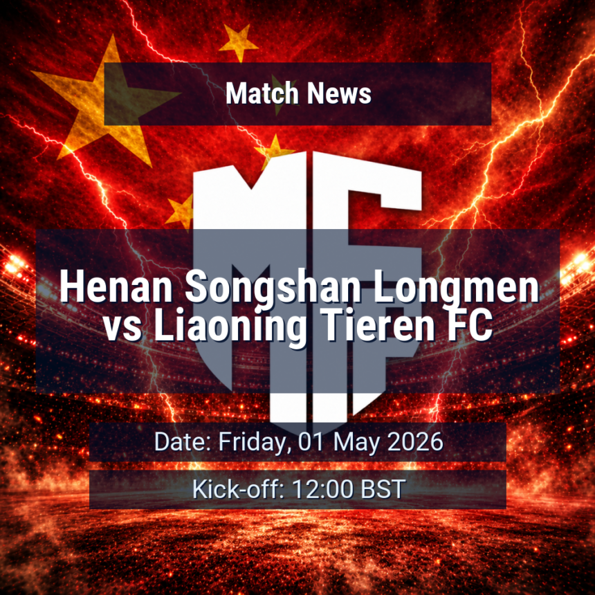 Henan Songshan Longmen vs Liaoning Tieren FC