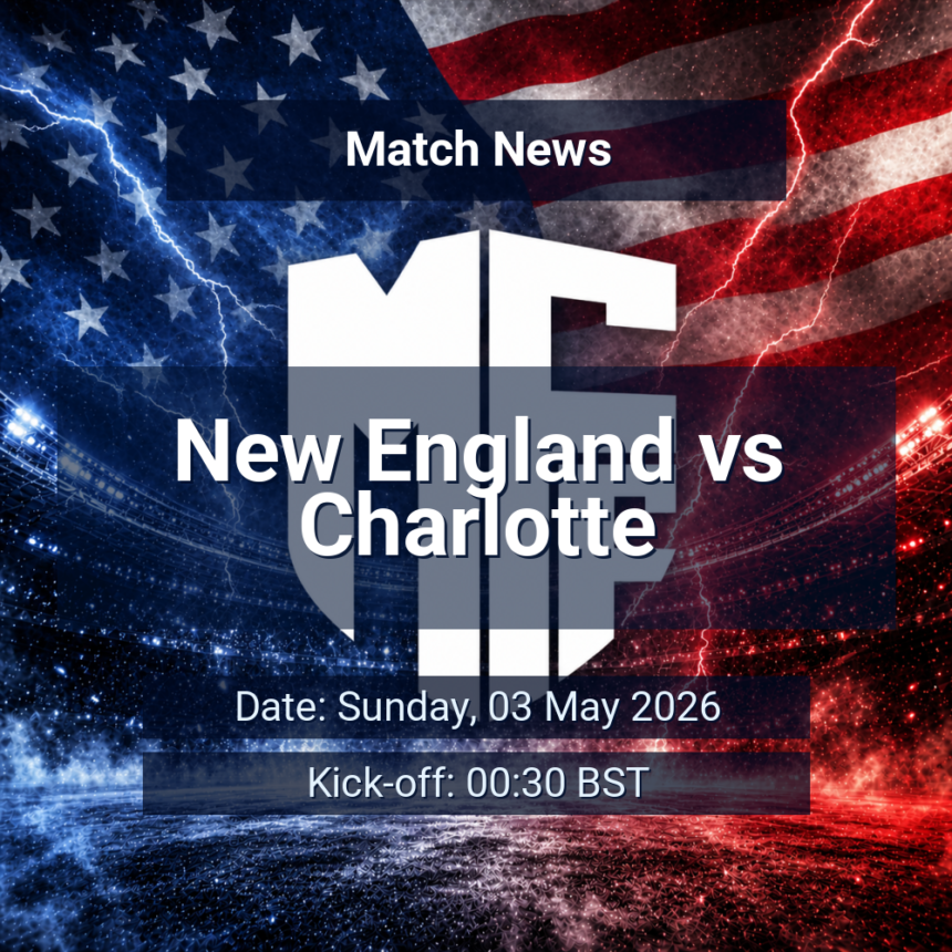 New England vs Charlotte