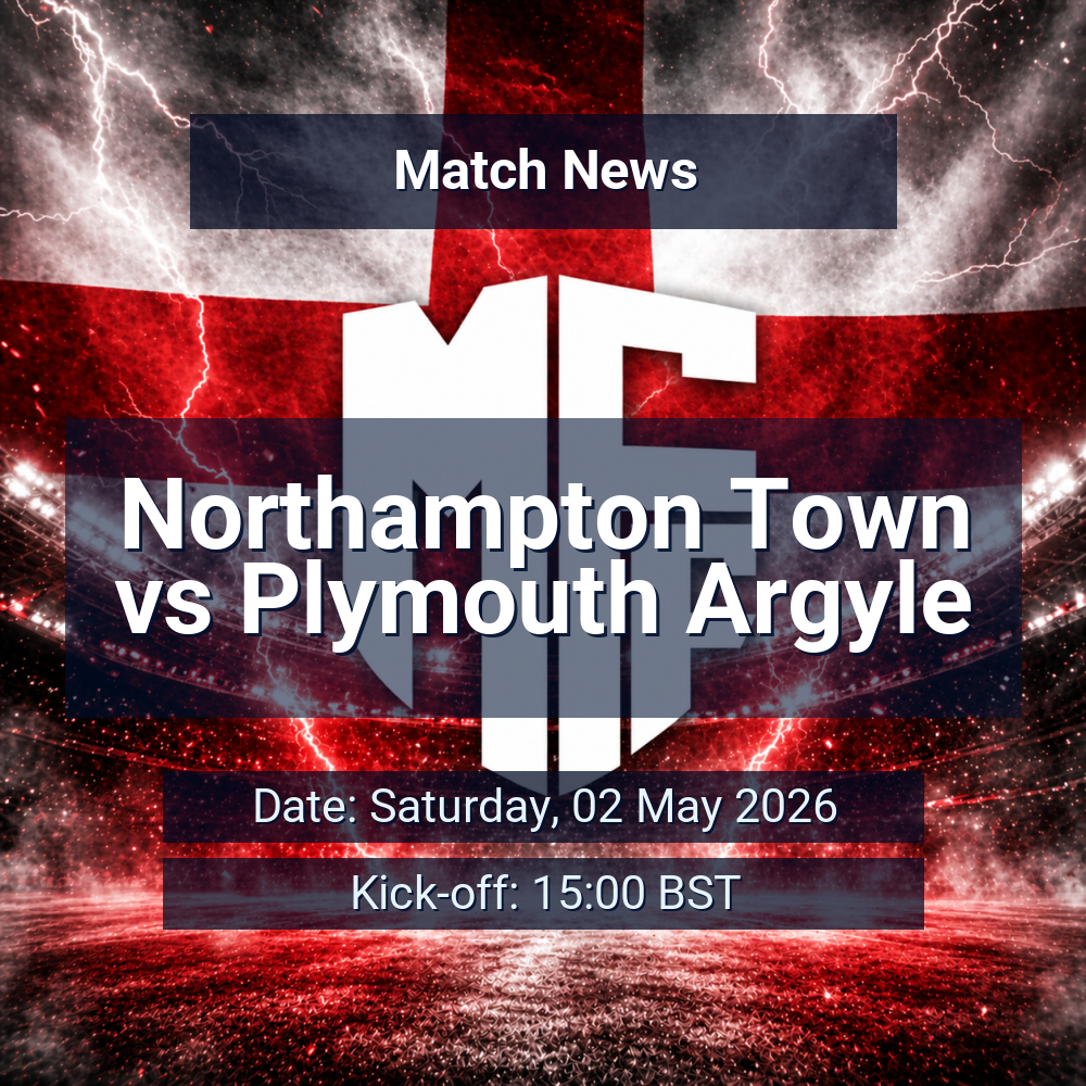 Northampton Town vs Plymouth Argyle