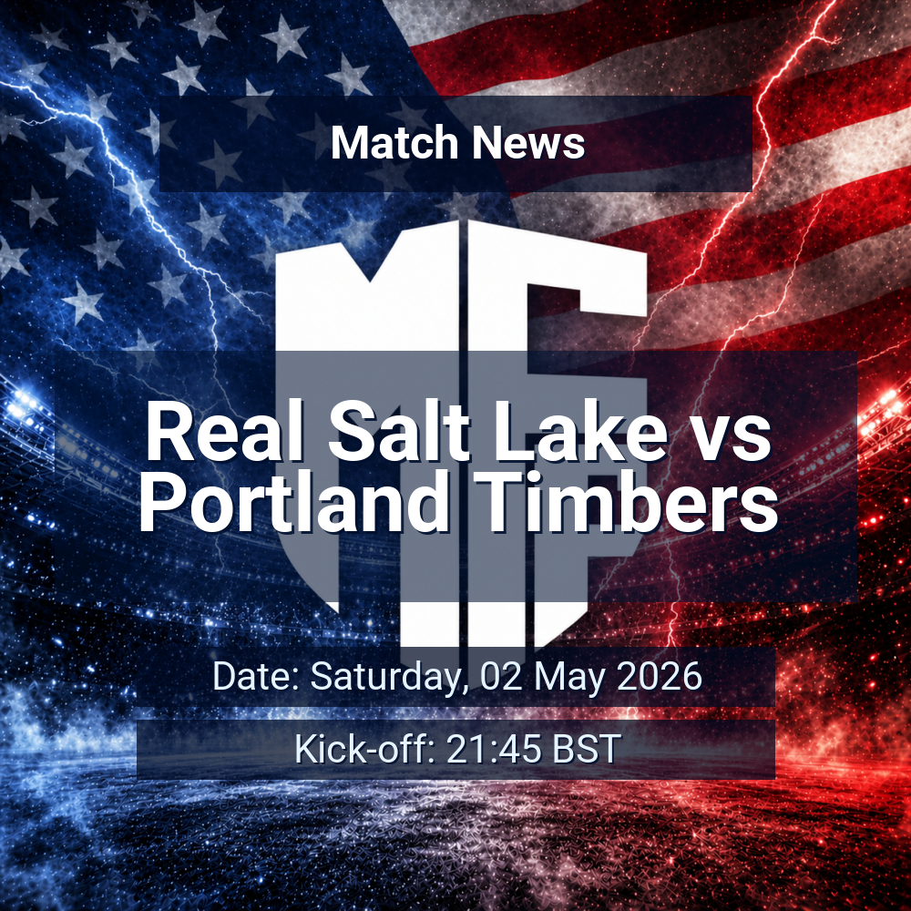 Real Salt Lake vs Portland Timbers