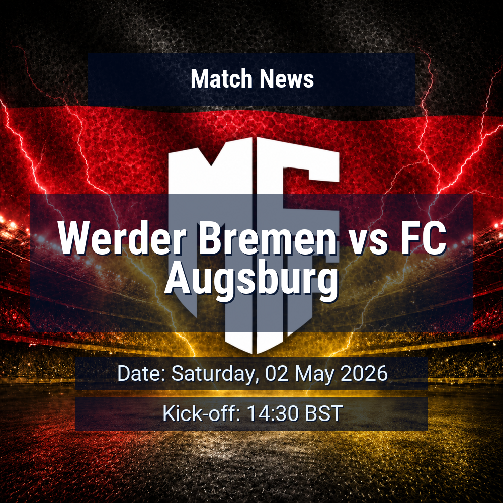 Werder Bremen vs FC Augsburg