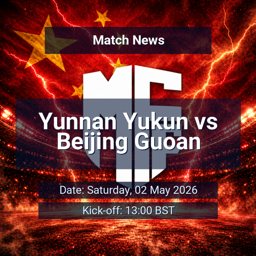 Yunnan Yukun vs Beijing Guoan