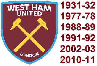 Question of the Day May 2026 33 West Ham United Top Flight Relegations