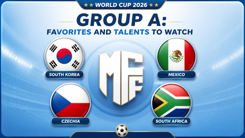FIFA World Cup 2026 Group A Favorites and Talents