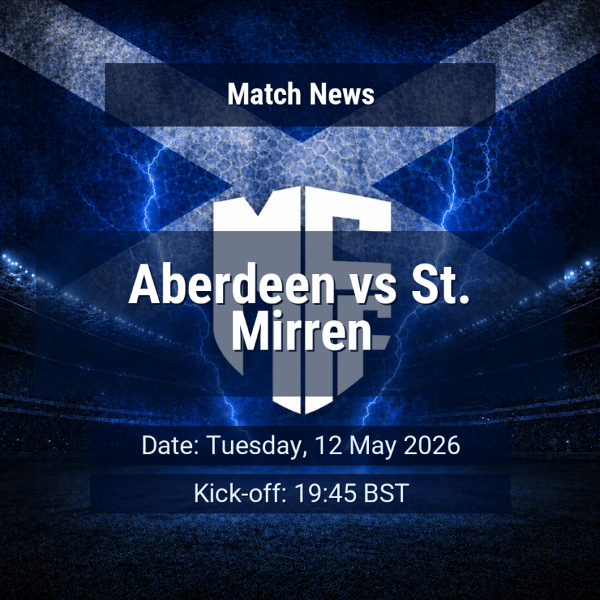 Aberdeen vs St. Mirren