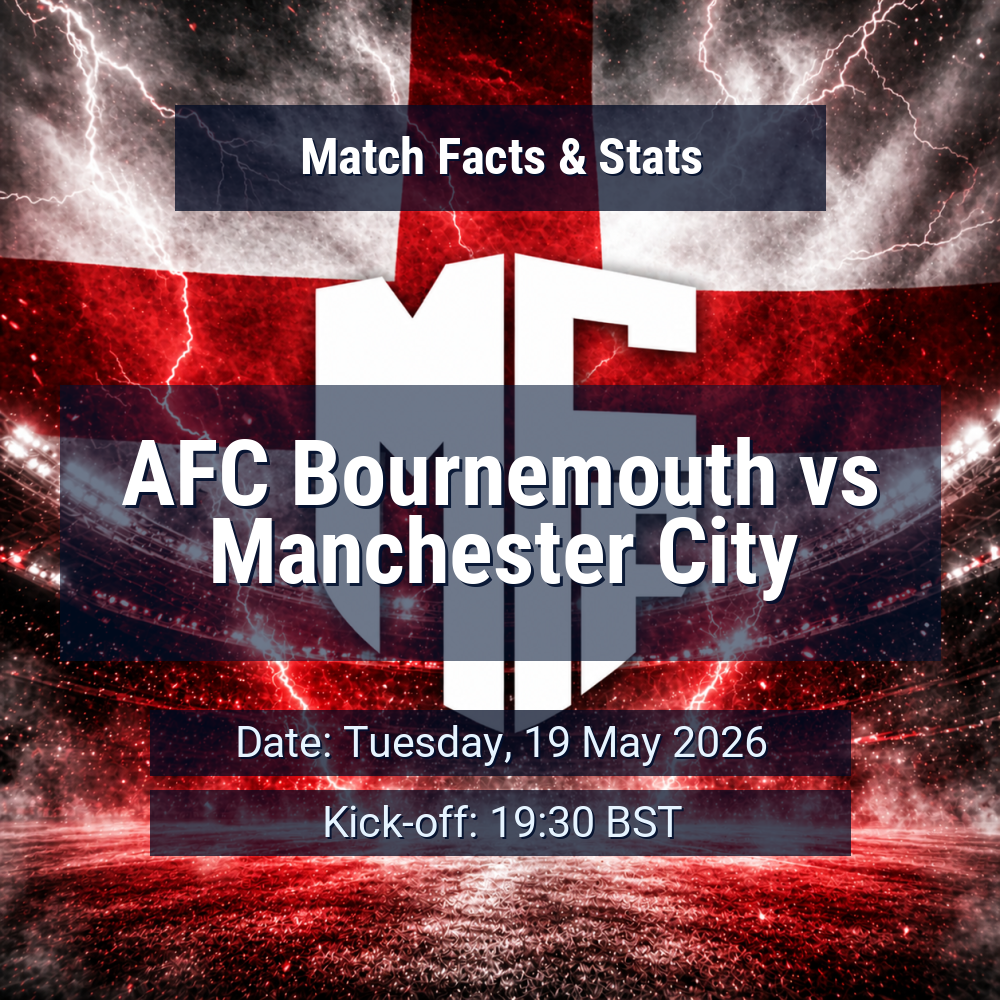 AFC Bournemouth vs Manchester City