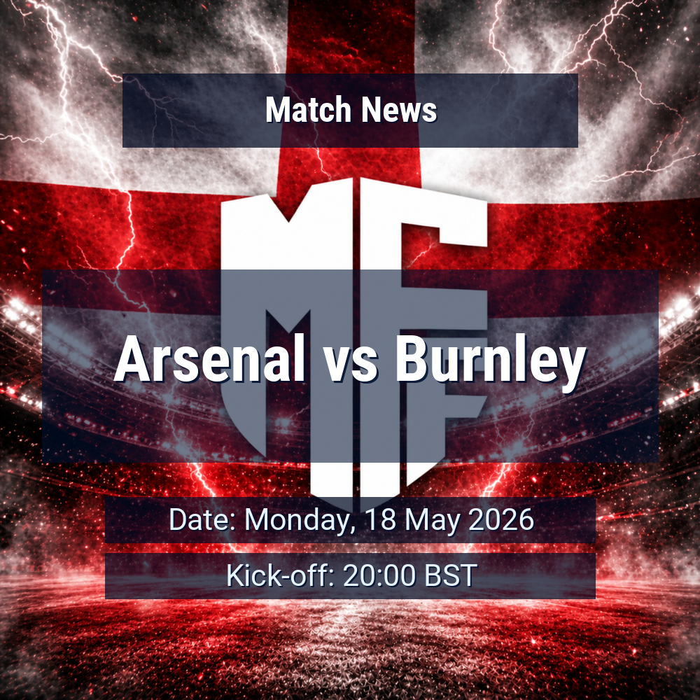 Arsenal vs Burnley