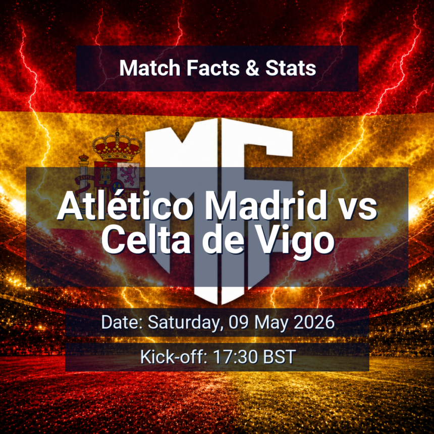 Atlético Madrid vs Celta de Vigo