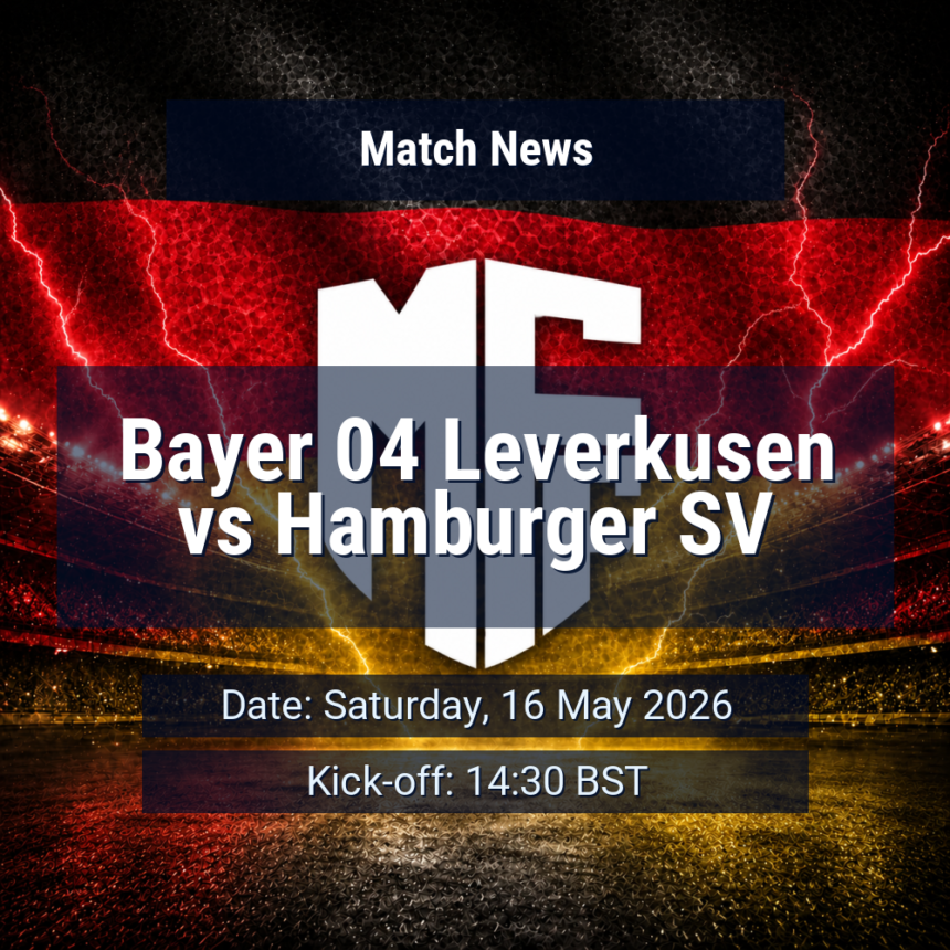 Bayer 04 Leverkusen vs Hamburger SV