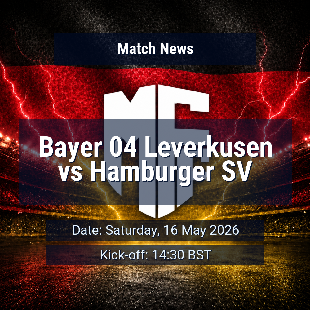 Bayer 04 Leverkusen vs Hamburger SV