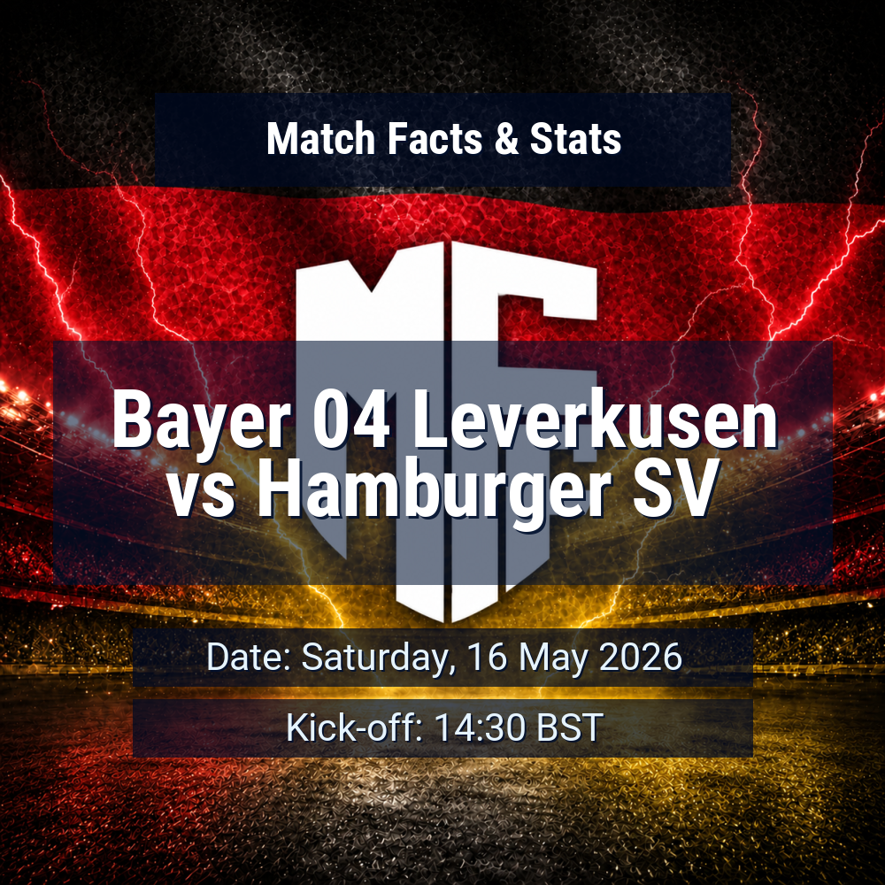 Bayer 04 Leverkusen vs Hamburger SV