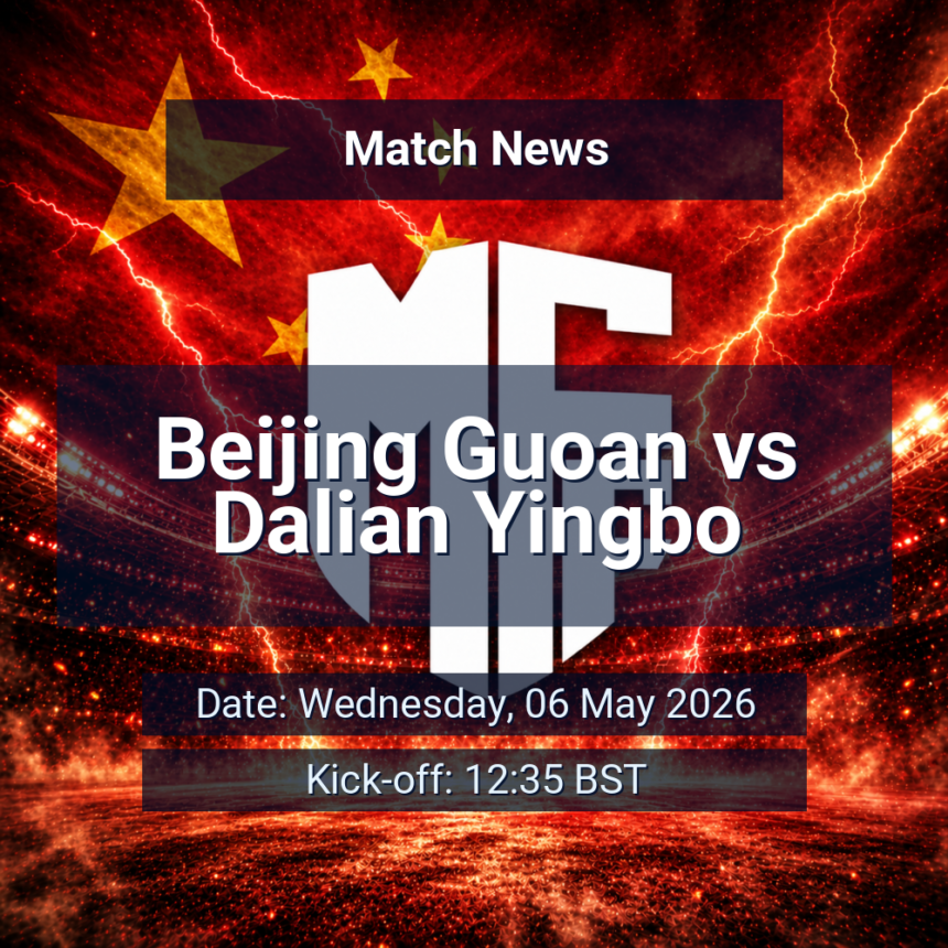 Beijing Guoan vs Dalian Yingbo