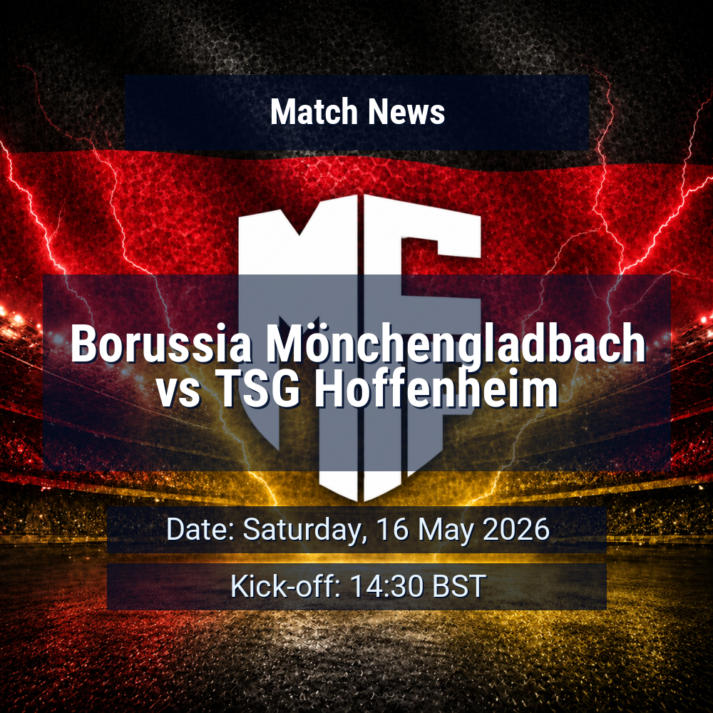 Borussia Mönchengladbach vs TSG Hoffenheim