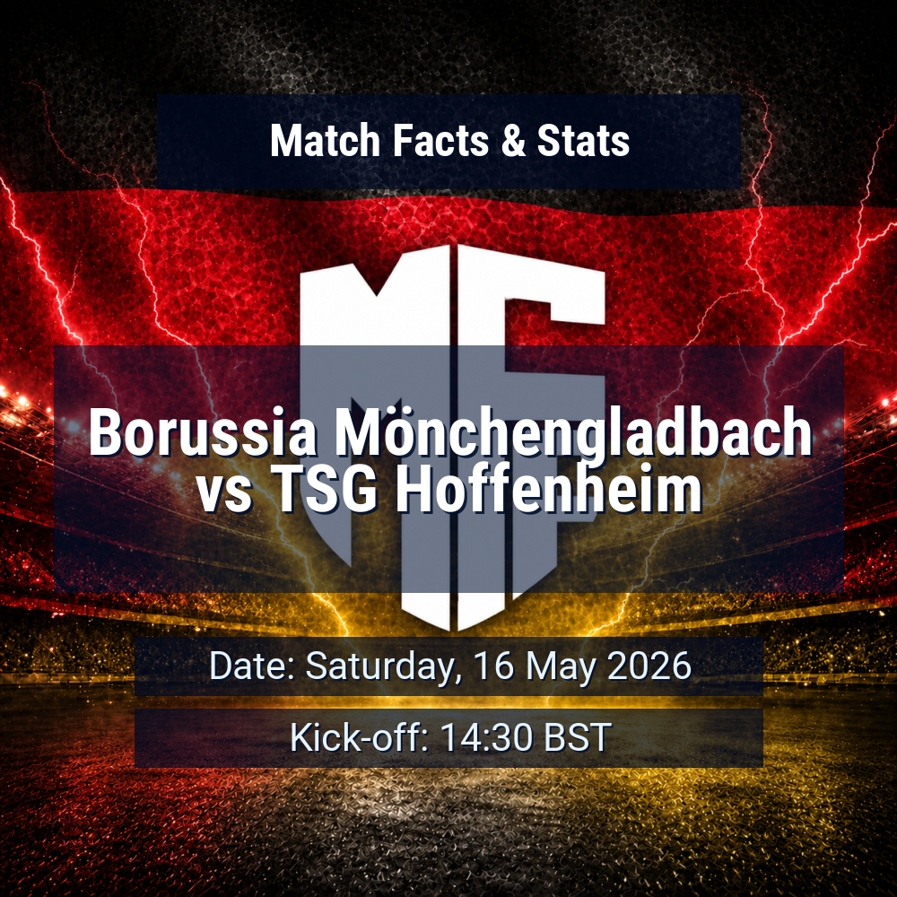 Borussia Mönchengladbach vs TSG Hoffenheim