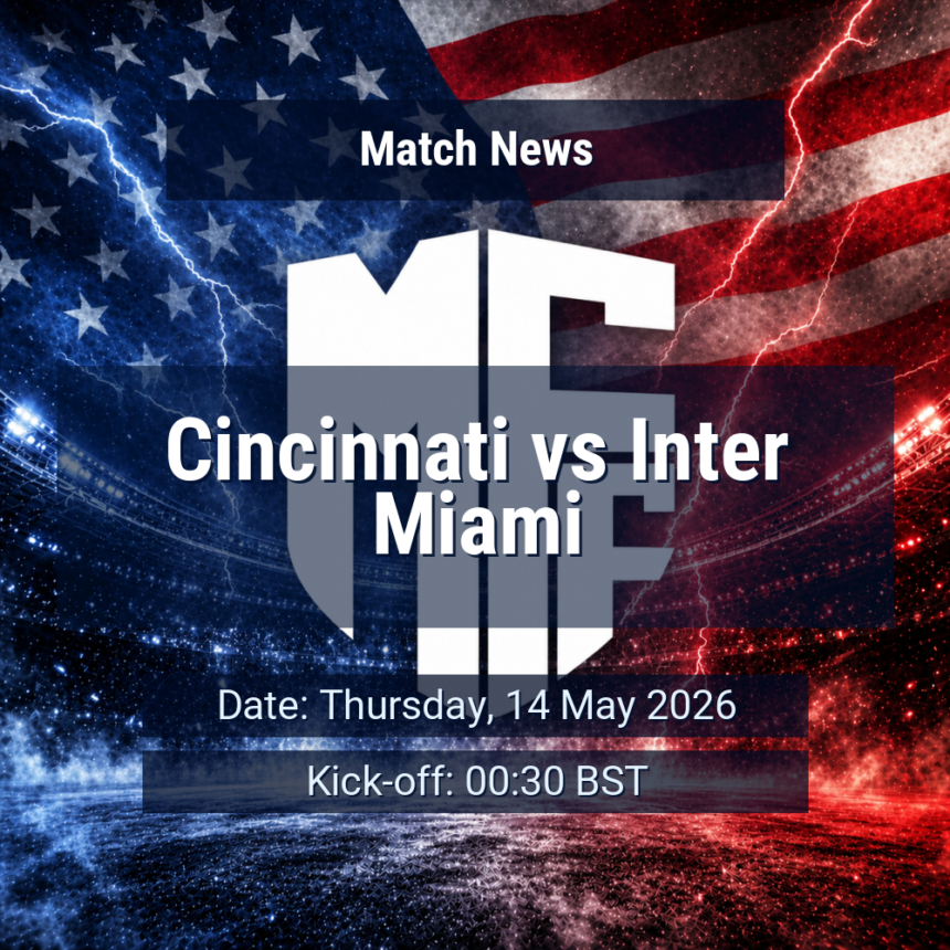 Cincinnati vs Inter Miami