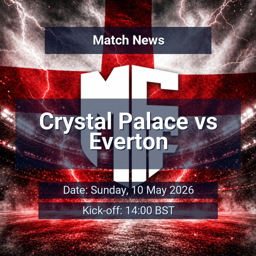Crystal Palace vs Everton
