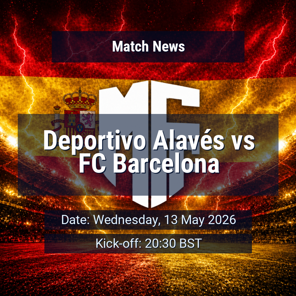 Deportivo Alavés vs FC Barcelona