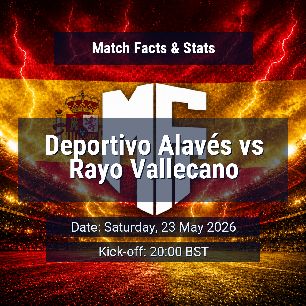 Deportivo Alavés vs Rayo Vallecano