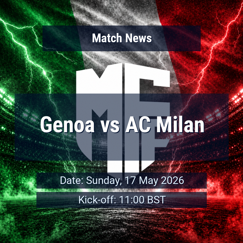 Genoa vs AC Milan