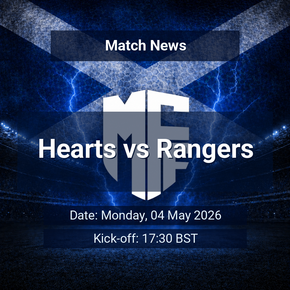 Hearts vs Rangers