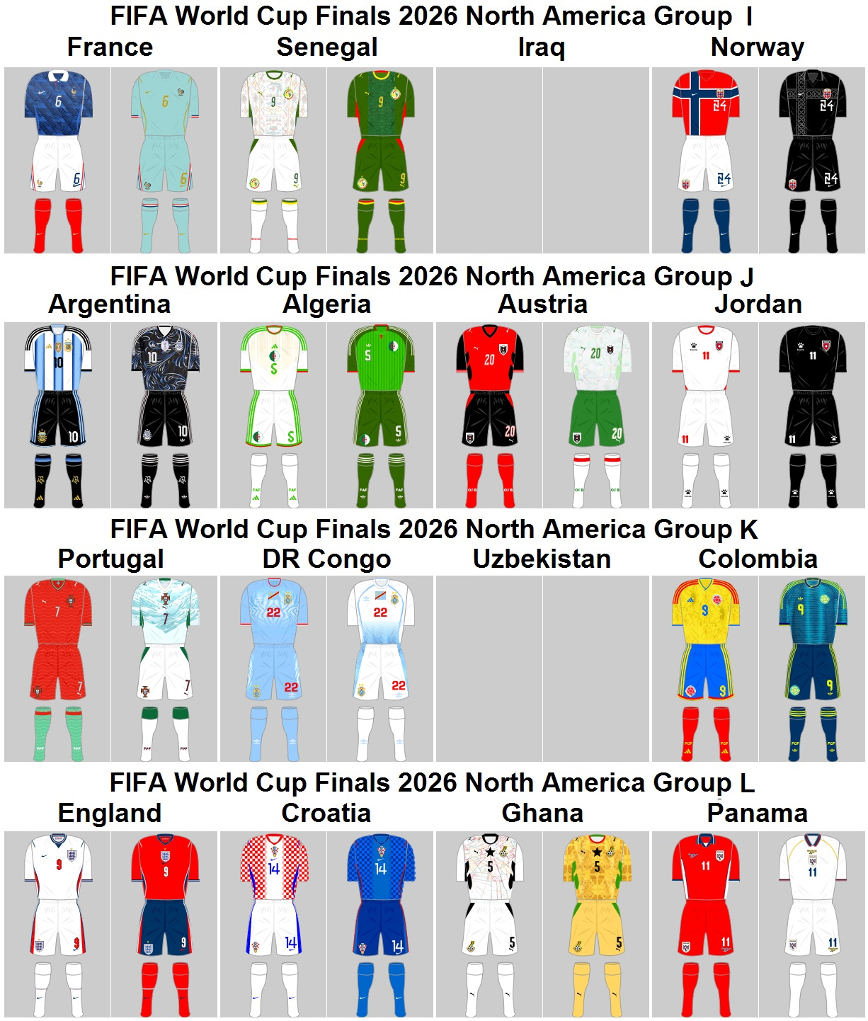 2026 FIFA World Cup Kits 14 image 16