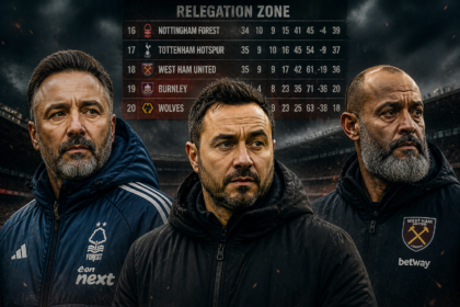 Spurs, Hammers and Forest