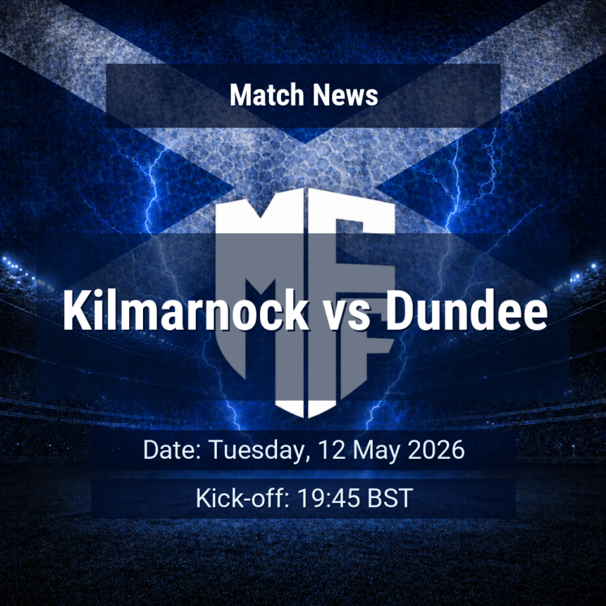 Kilmarnock vs Dundee