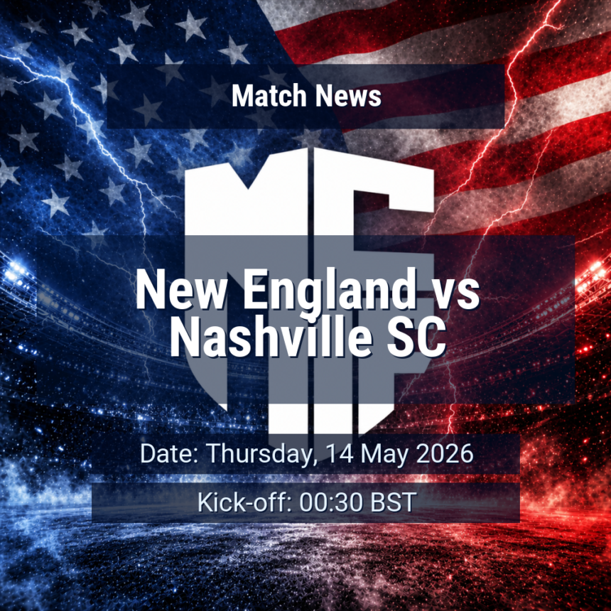 New England vs Nashville SC