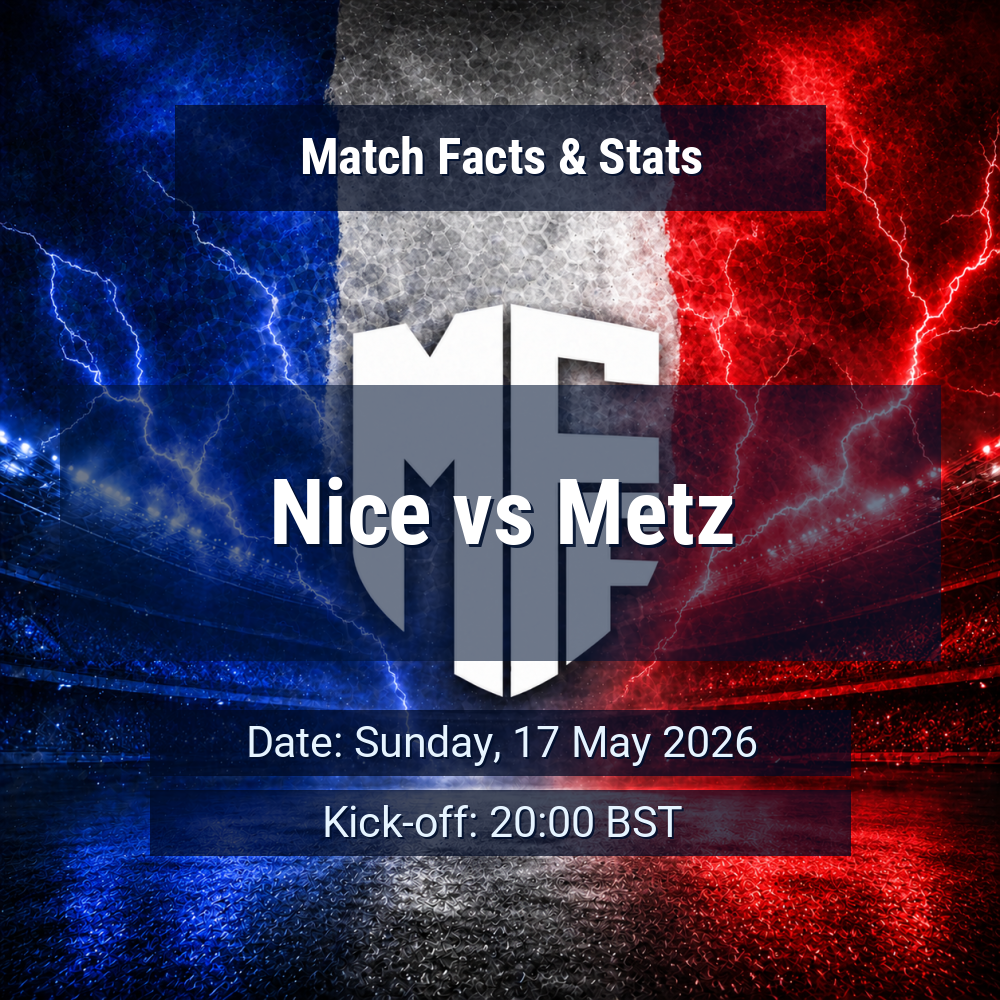 Nice vs Metz