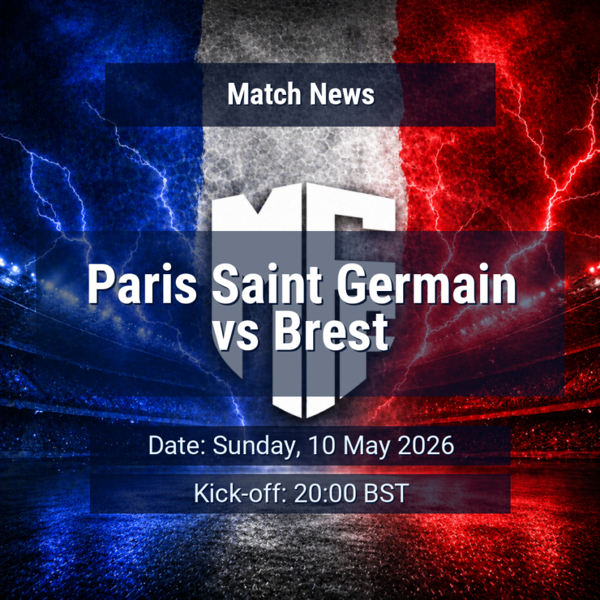 Paris Saint Germain vs Brest