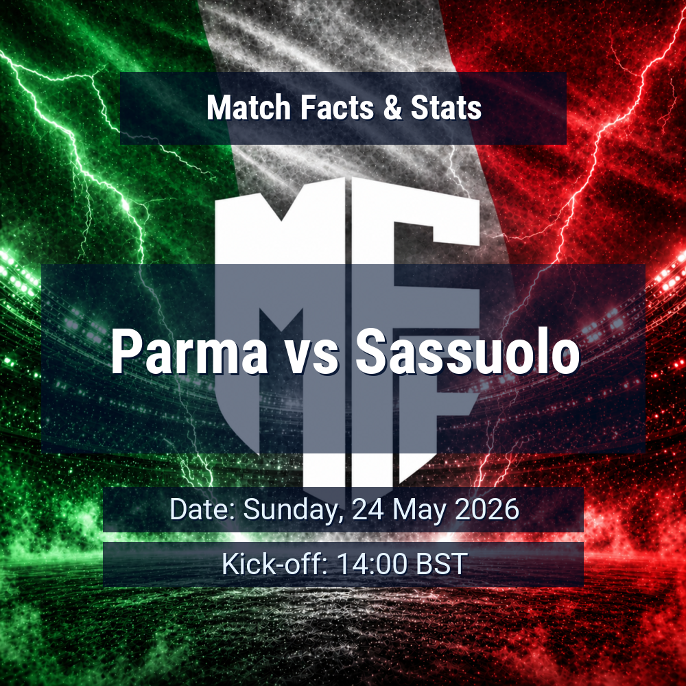 Parma vs Sassuolo